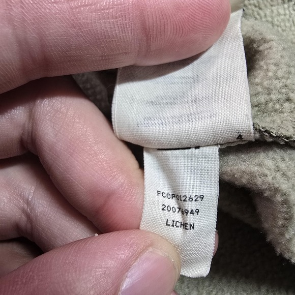 Filson Trapper Creek Fleece Mens Small Lichen Green Half Zip Outdoor Hiking - Picture 8 of 14